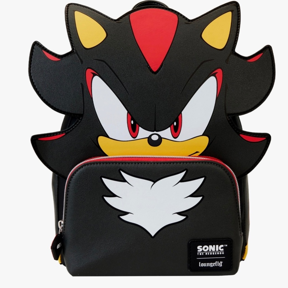 NWT Shadow Hedgehog Mini Backpack